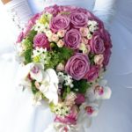 華やかなウェディングブーケ